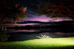 Boroma-fishing-camp-sunset-aliboat-OUTBACK-2