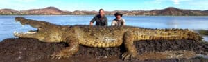 Crocodile hunting in Mozambique