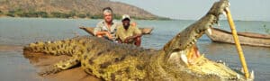 Crocodile hunting in Tete Mozambique